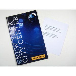 New York City Center Encores Playbill Feb 2015 Lady be Good Tommy Tune Donnell